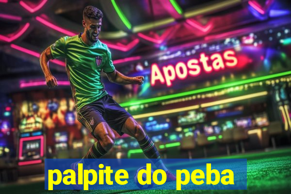 palpite do peba